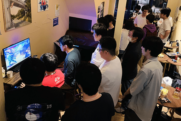 新橋対戦会風景