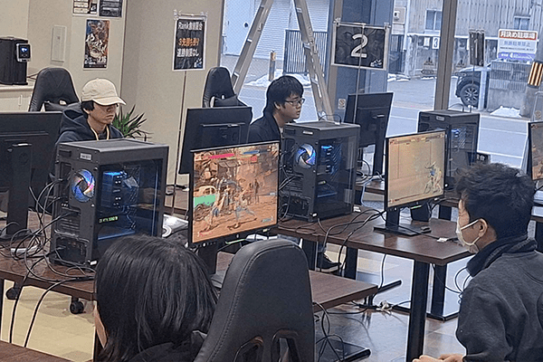 秋田対戦会風景